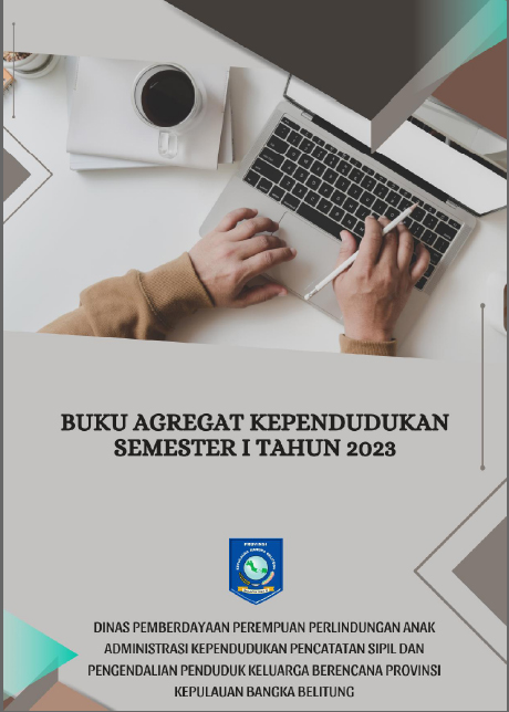 BUKU AGREGAT KEPENDUDUKAN SEMESTER 1 TAHUN 2023