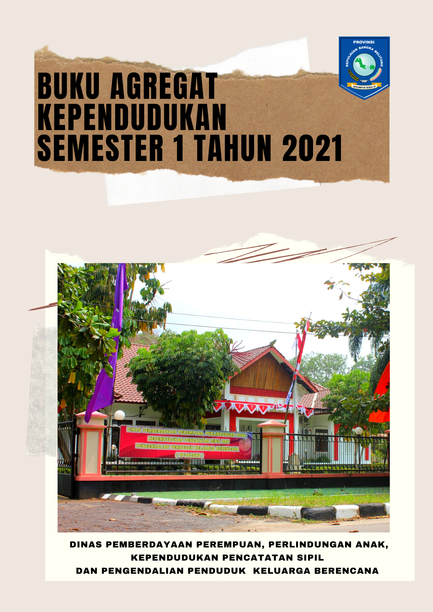 BUKU AGREGRAT KEPENDUDUKAN SEMESTER I TA 2021