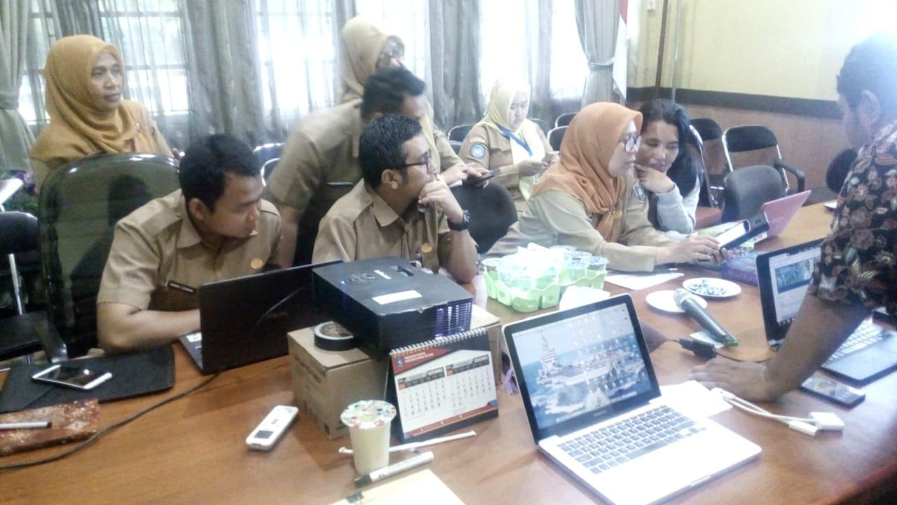 Tingkatkan Layanan, DP3ACSKB Sediakan Aplikasi Mobile&Web Server Terintegrasi