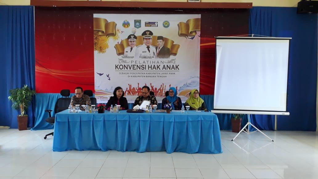 Dukung Percepatan  KLA,  Susanti Dampingi Deputi Menteri Rakor KLA di Bangka Tengah