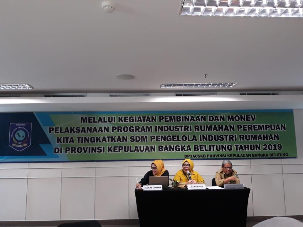  DP3ACSKB BABEL BINA PENGELOLA PENGEMBANGAN INDUSTRI RUMAHAN