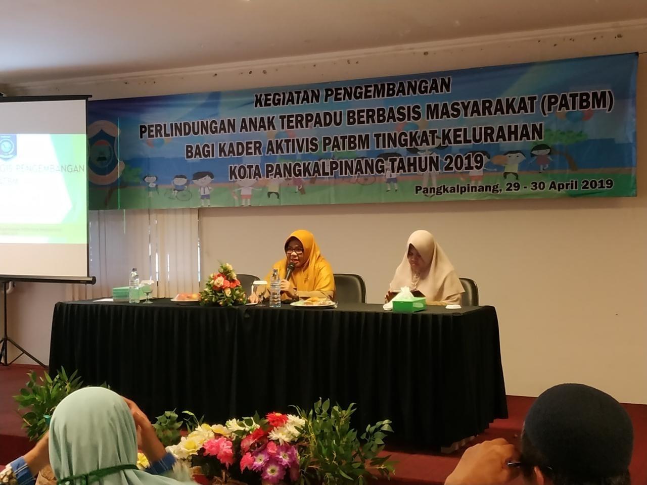 SUSANTI HARAP PATBM KOTA PANGKALPINANG JADI PILOTING DI BABEL