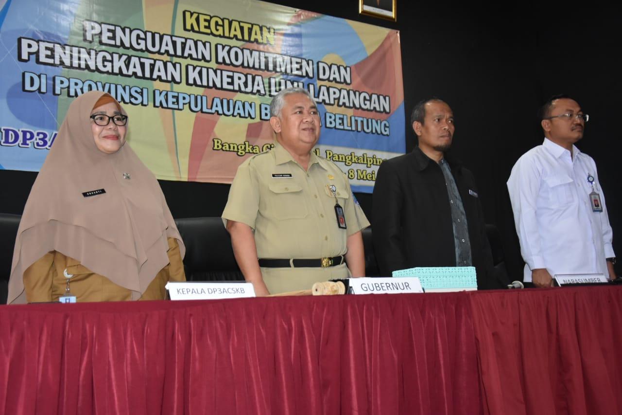 DP3ACSKB LAKUKAN PENGUATAN KOMITMEN & PENINGKATAN KINERJA LINI LAPANGAN 