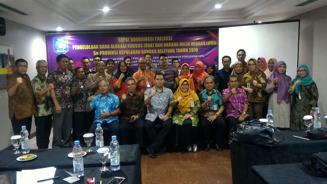 RAKOR DUKCAPIL SE-BABEL, DUKCAPIL HARUS MILIKI PROGRAM DAK YANG JELAS 