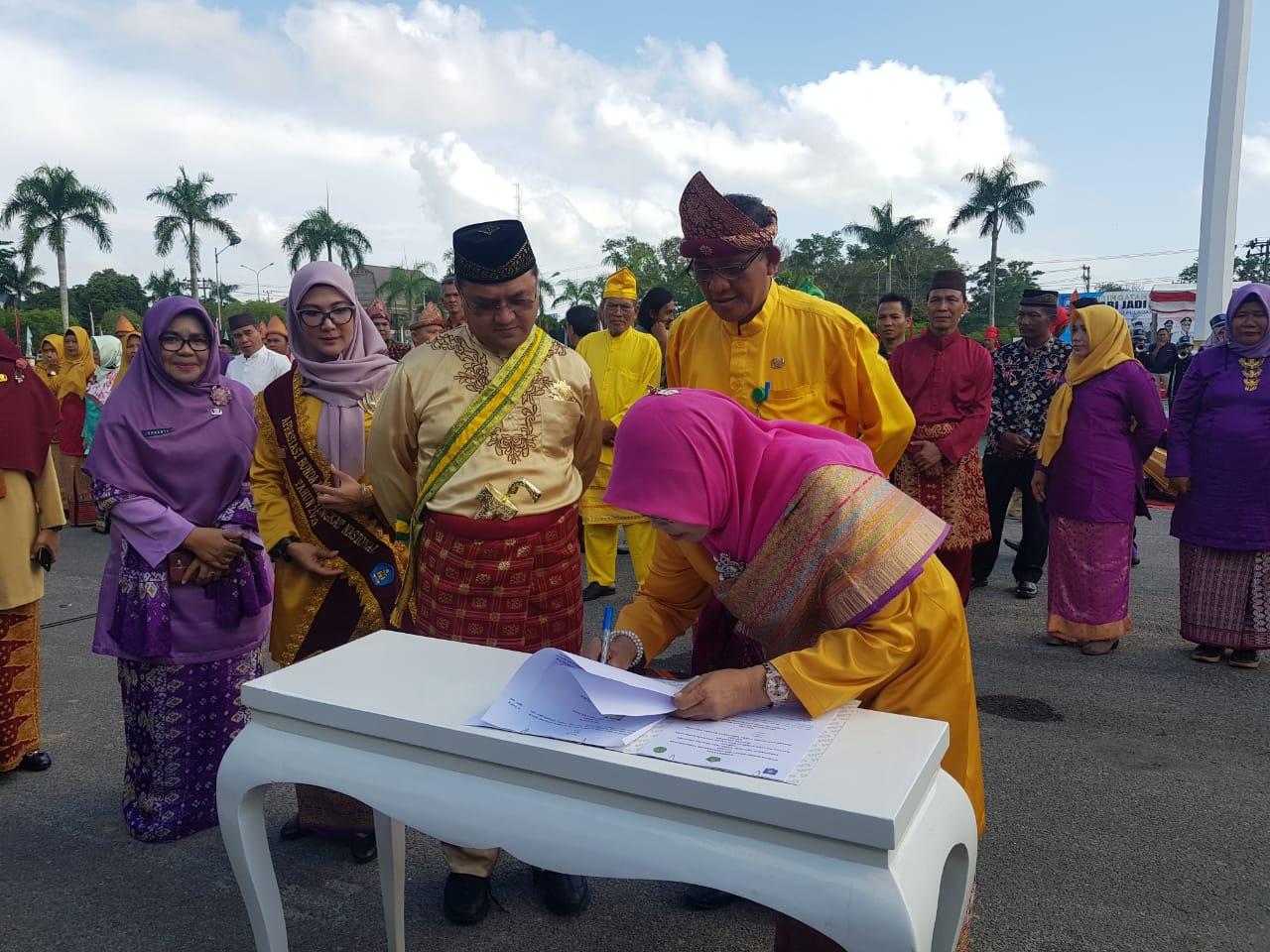 OPTIMALKAN PELAYANAN PUBLIK, DP3ACSKB GAGAS KESEPAKATAN DENGAN TIGA LEMBAGA INI 