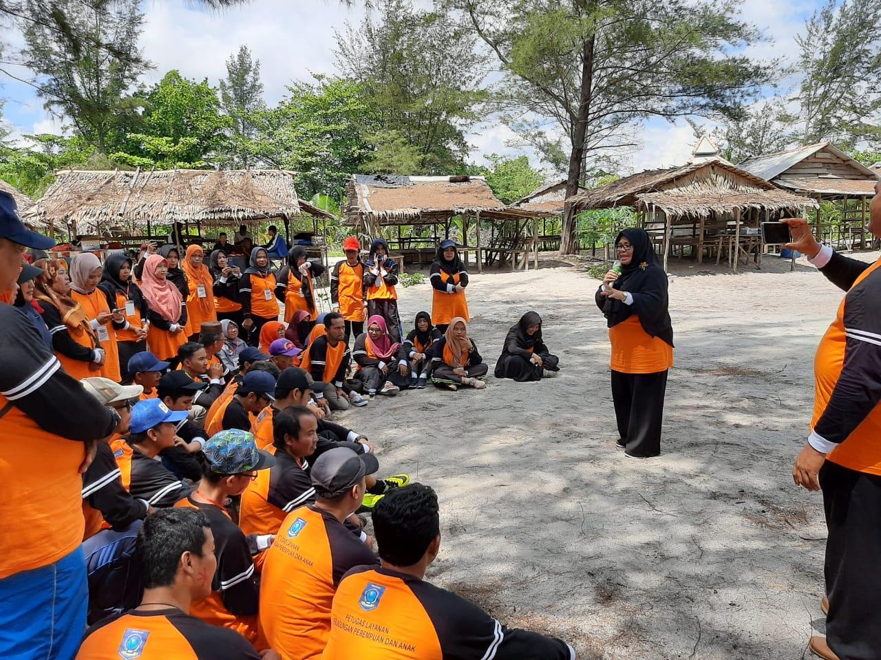 TUTUP KEGIATAN PENGUATAN PEMBINAAN DAN PELAYANAN KORBAN KEKERASAN, INI PESAN SUSANTI 