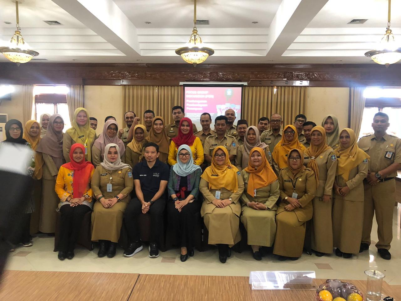 TINGKATKAN PEMBANGUNAN PEMBERDAYAAN PEREMPUAN, DP3ACSKB BABEL GELAR FGD