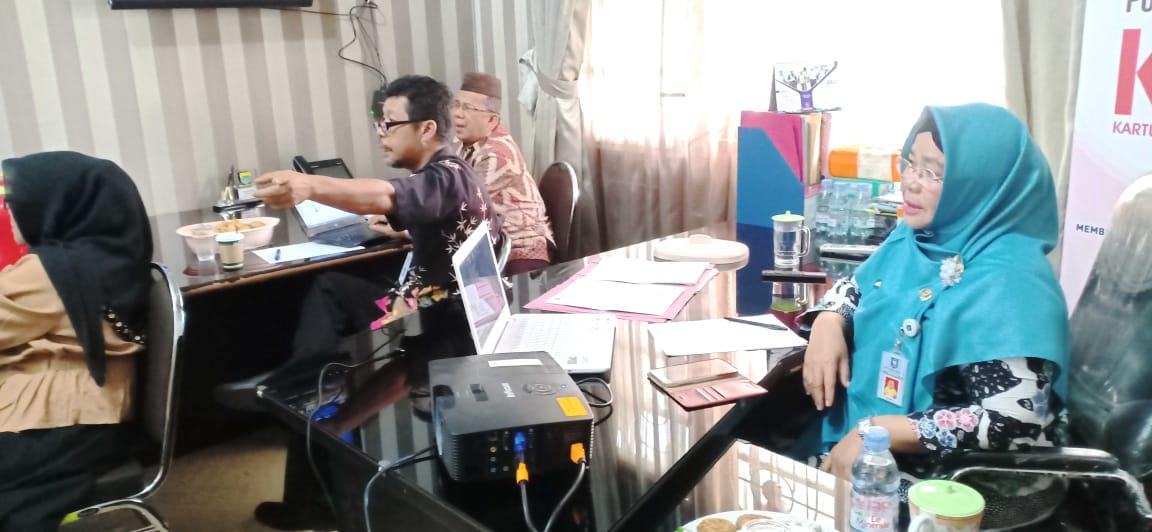 Gubernur Babel Beri Arahan via Video Conference, Program Bantuan Harus Kreatif