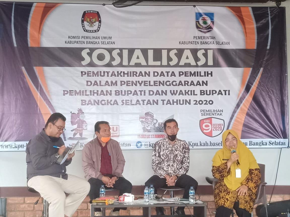 Sosialisasi Pemutakhiran Data Pemilih Tahun 2020, Ini Strategi Membangun Keakuratan Data