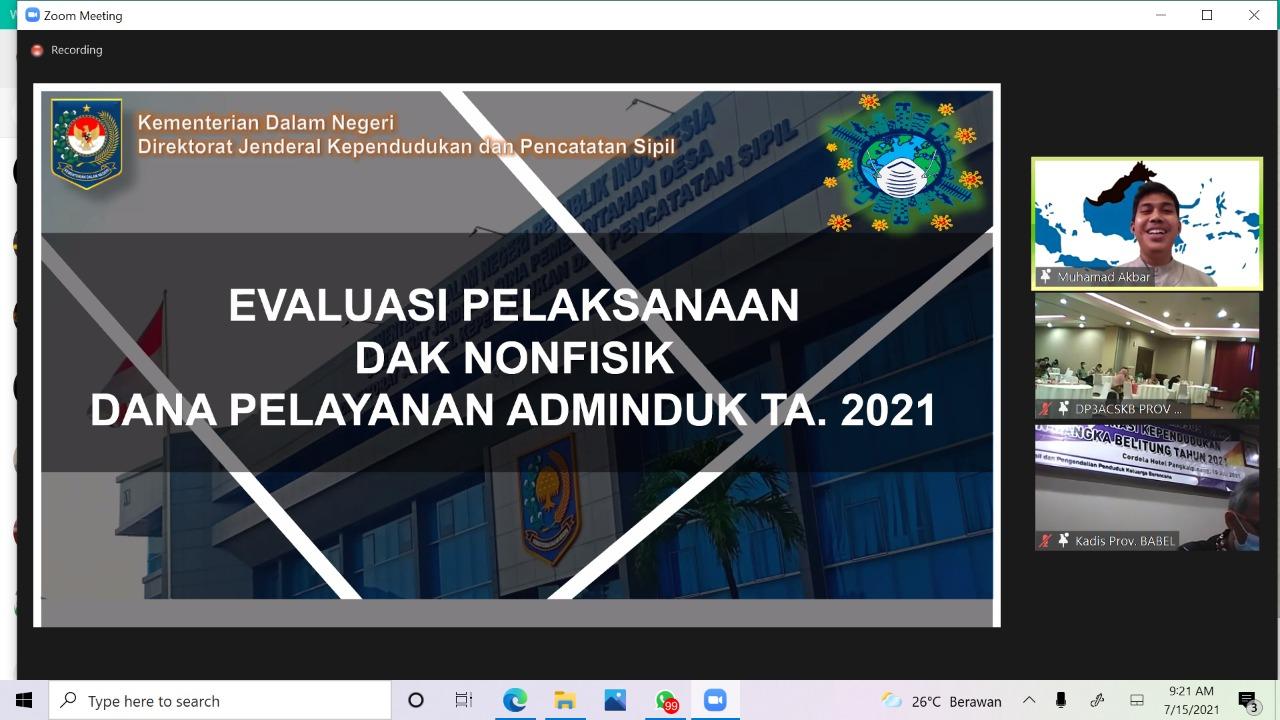 Kepala DP3ACSKB Babel Minta Percepat Realisasi DAK