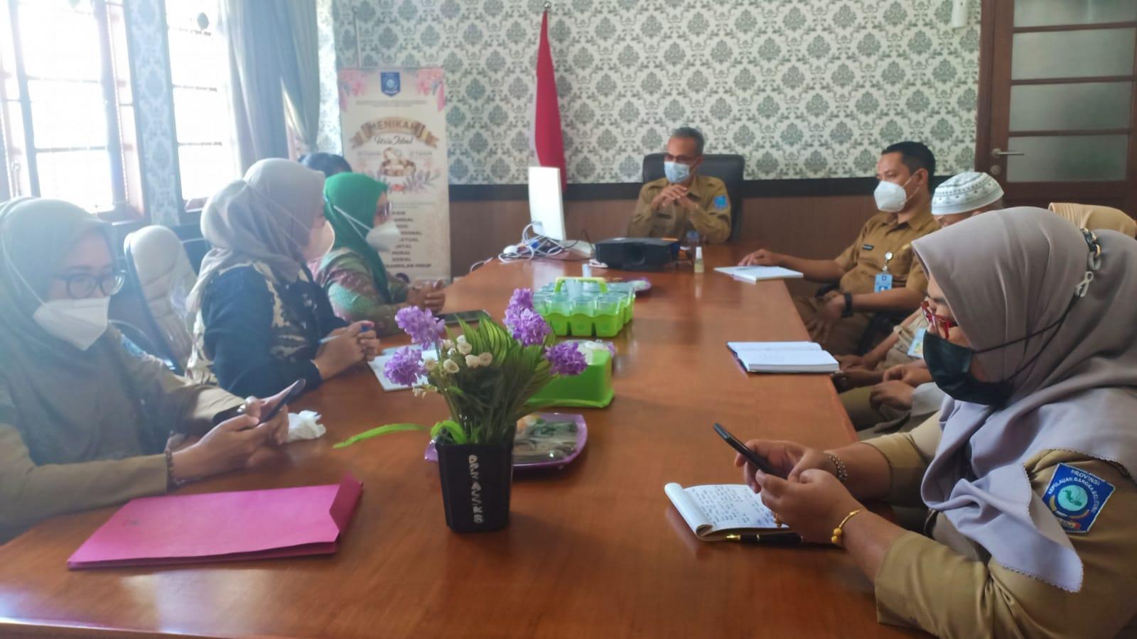 Audiensi Yayasan Ibu Muda Berkarya, Kepala DP3ACSKB Berharap Perempuan Tampil Percaya Diri