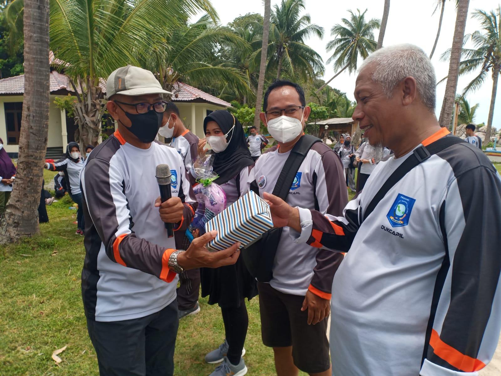 Hari Kedua Outbound Bimtek Peningkatan Kapasitas Aparatur Dukcapil, Peserta Semakin Kompak