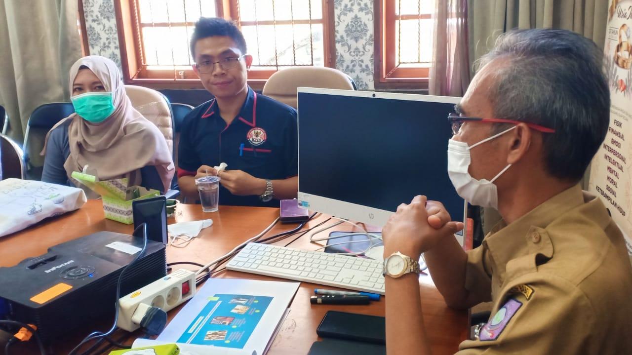 Audiensi Forum Puspa Serumpun Sebalai, Asyraf Kepala DP3ACSKB Saran Buat Program Unik Agar Dilirik