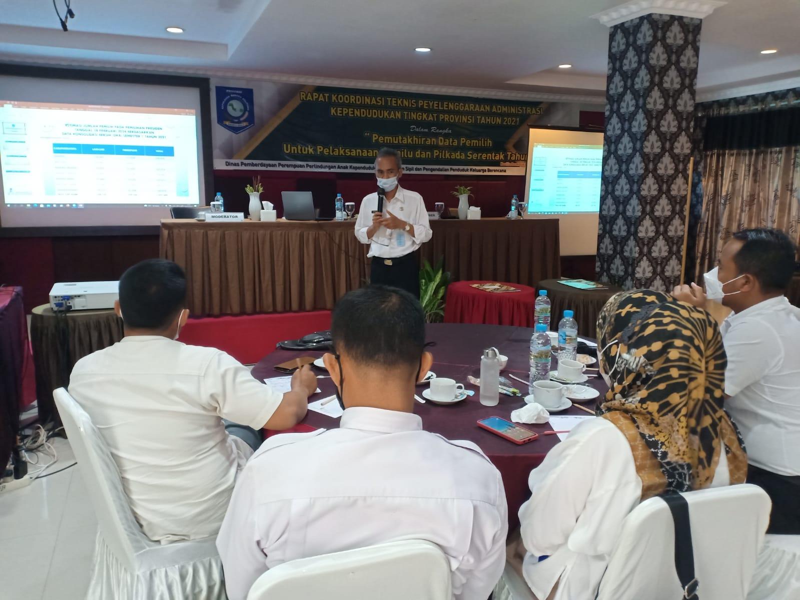 Asyraf Kepala DP3ACSKB Bahas Pemilu dari Data Konsolidasi Bersih Semester 1 