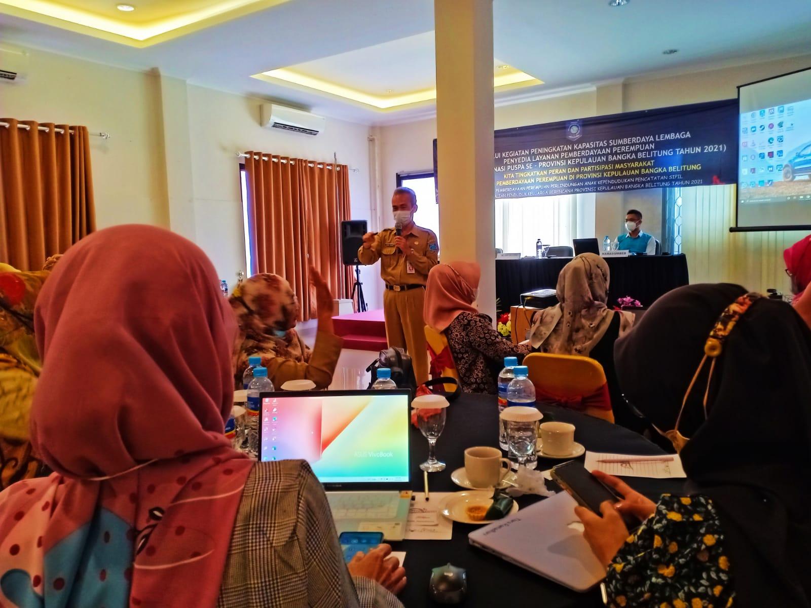 Asyraf Kepala DP3ACSKB Imbau Agar Forum Puspa Meningkatkan Sinergi