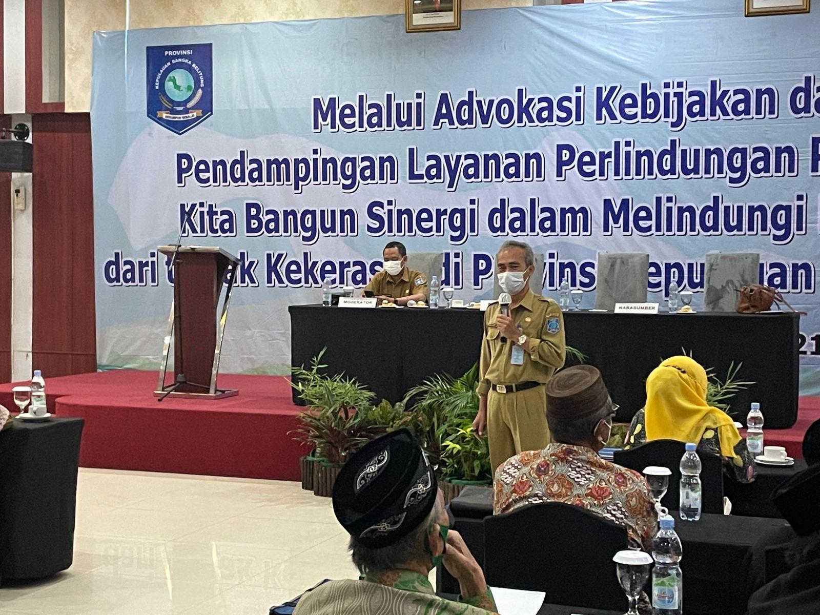 Advokasi Kebijakan dan Pendampingan Layanan Perlindungan Perempuan, Asyraf Kepala DP3ACSKB Tekankan Soal Ini