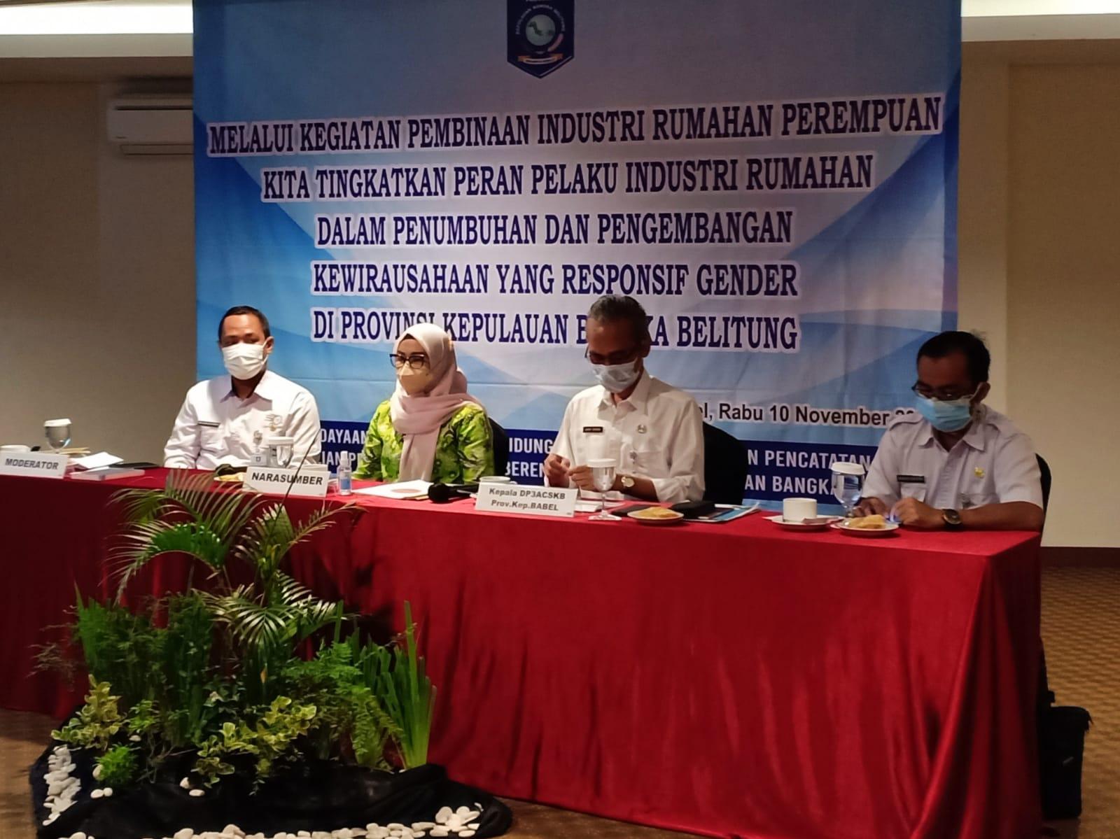 Pembinaan Industri Rumahan, Asyraf Kepala DP3ACSKB: Mensiasati Agar Produk Punya Nilai Jual Bagus