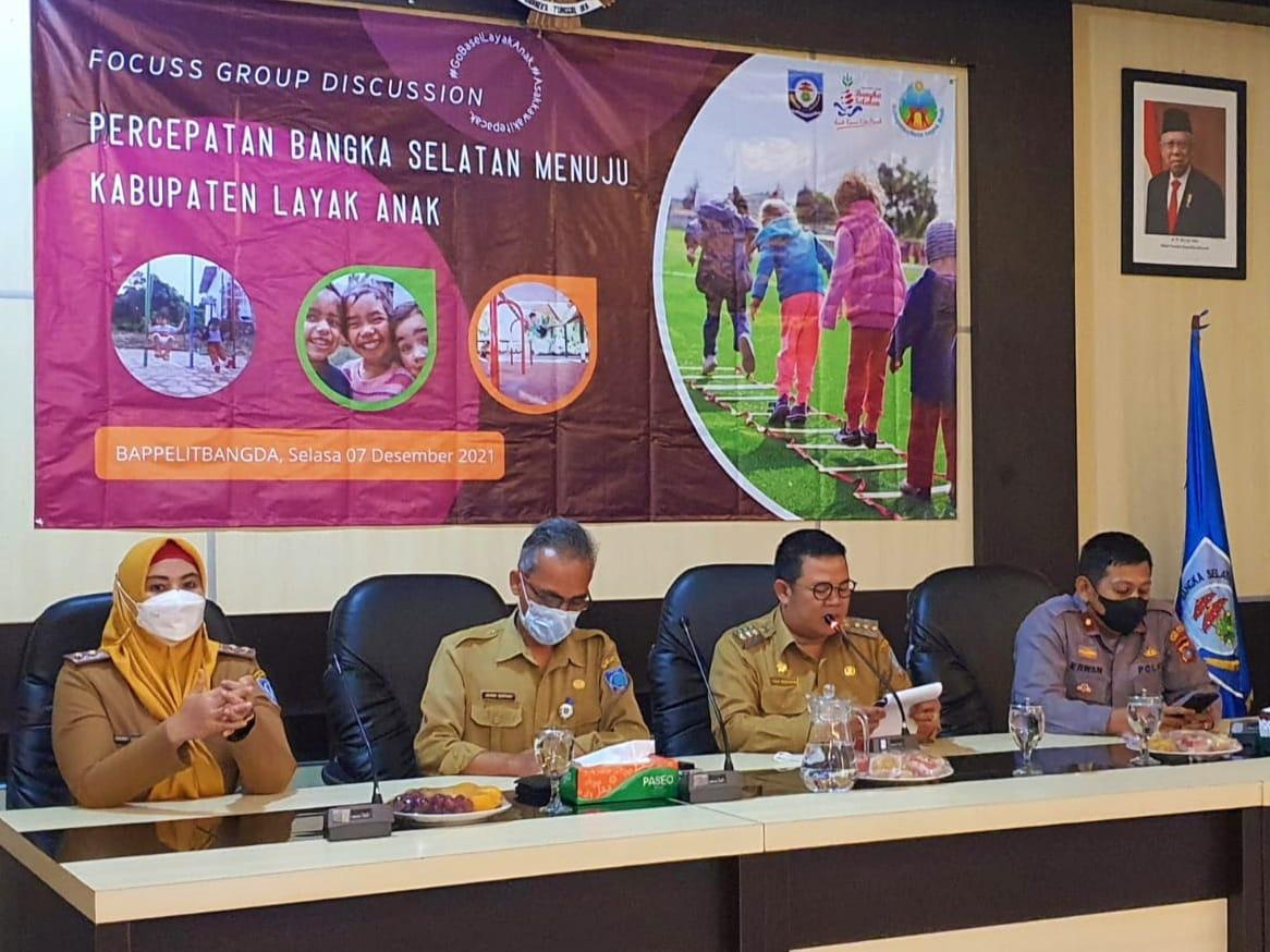 Asyraf Kepala DP3ACSKB Berharap Kabupaten Bangka Selatan Jadi Layak Anak