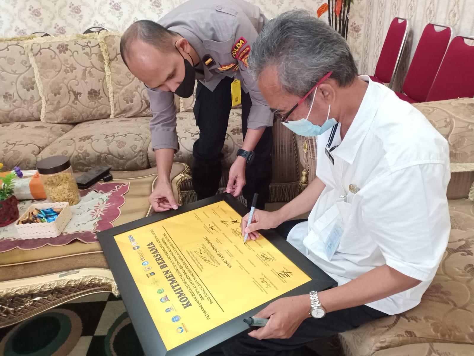 Asyraf Kepala DP3ACSKB Dukung Komitmen Bersama Cegah Tindak Korupsi