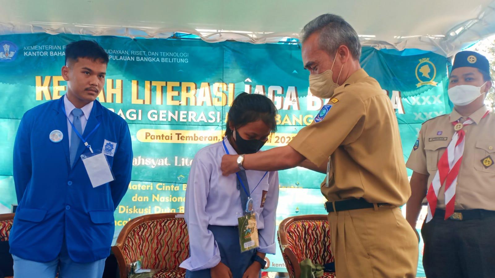 Kemah Literasi Jaga Bahasa, Asyraf Ingin Bahasa Indonesia Jadi Bahasa Internasional