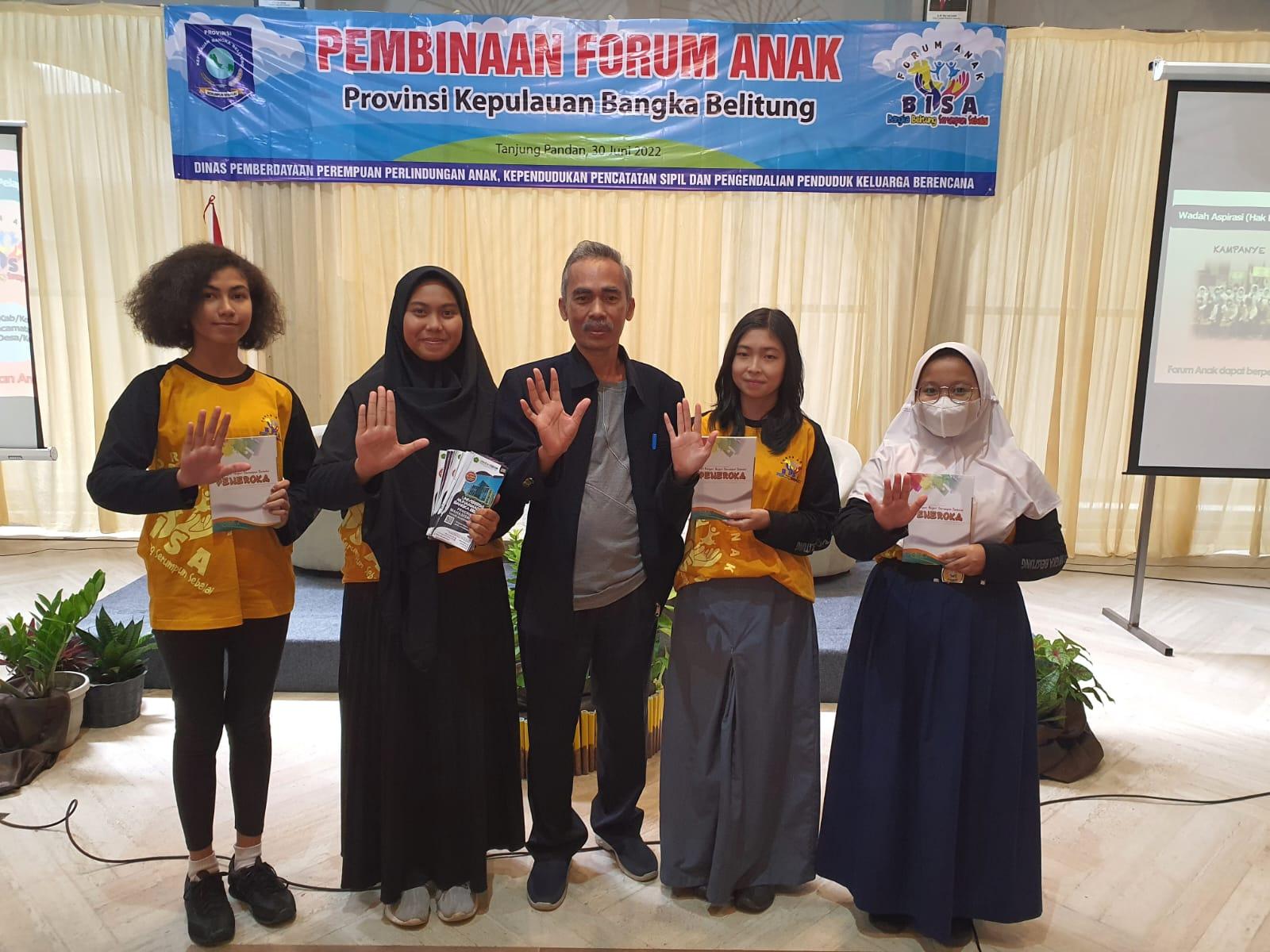 Pembinaan Forum Anak, Asyraf Ingin Anak Berpartisipasi dalam Bernegara 