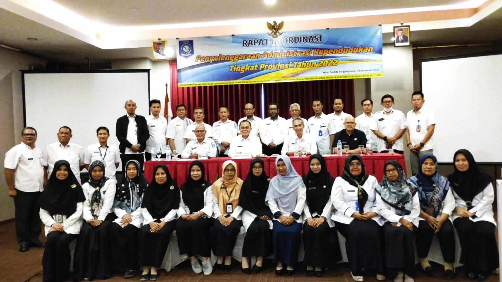 Rakor Penyelenggaraan Adminduk, Asyraf Saran Penggunaan Blanko KTP Selektif 