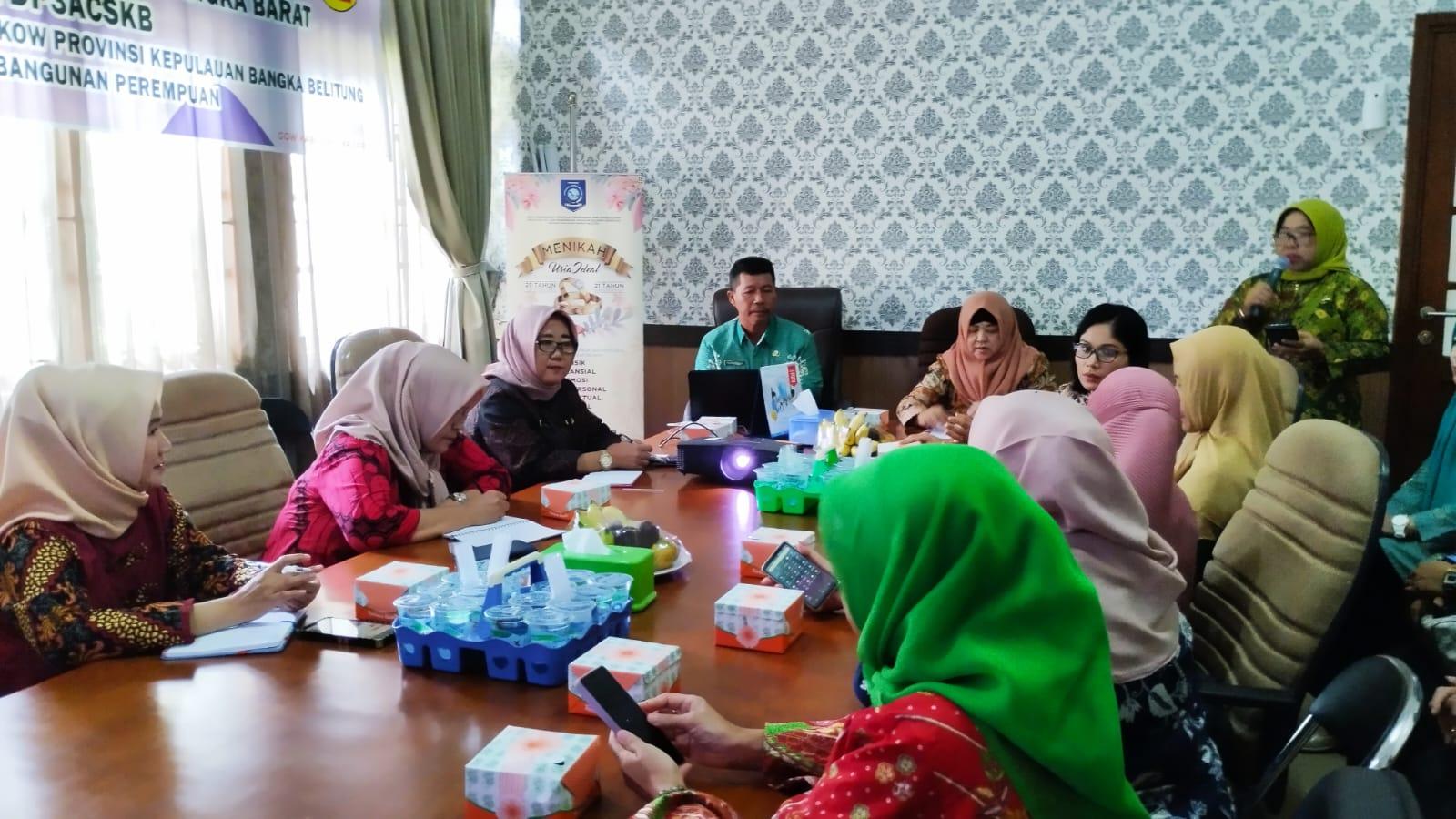 Kunjungan GOW Bangka Barat, Indrawadi Sampaikan Peran Strategis Dinas