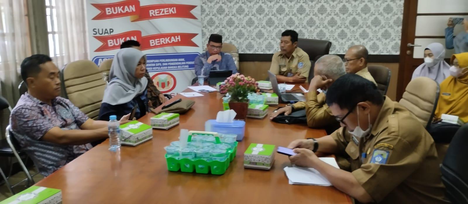 Kunker Komisi I DPRD Kabupaten Bangka Tengah Bahas Soal Nikah Sirih