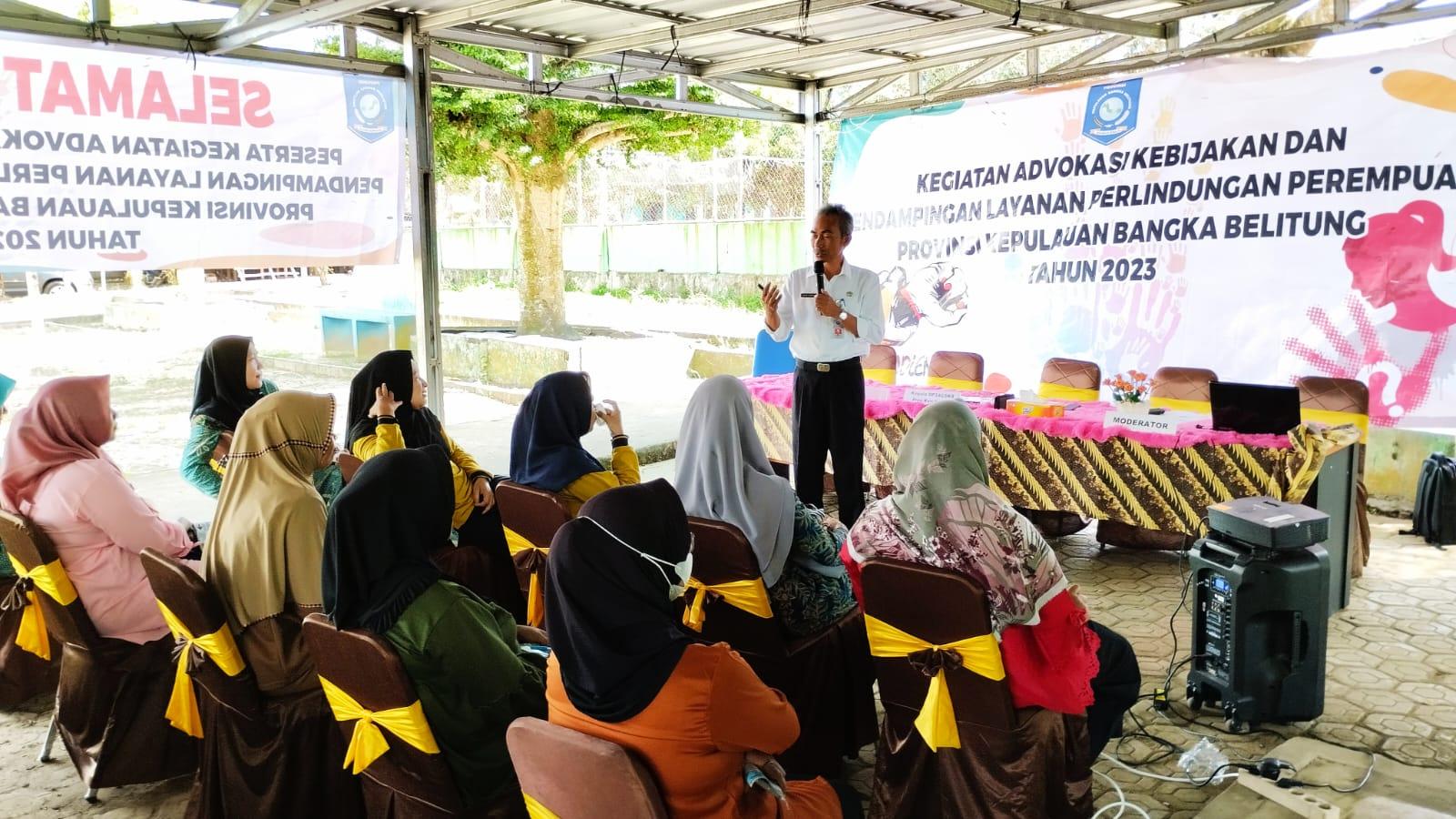 Candaan Asyraf Bikin Peserta Sosialisasi Advokasi Tertawa Lepas