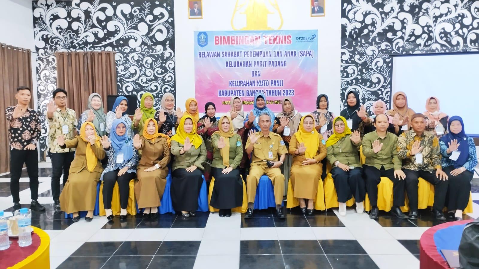 Bimtek Relawan SAPA, Asyraf: Perhatikan Perempuan dan Anak! 