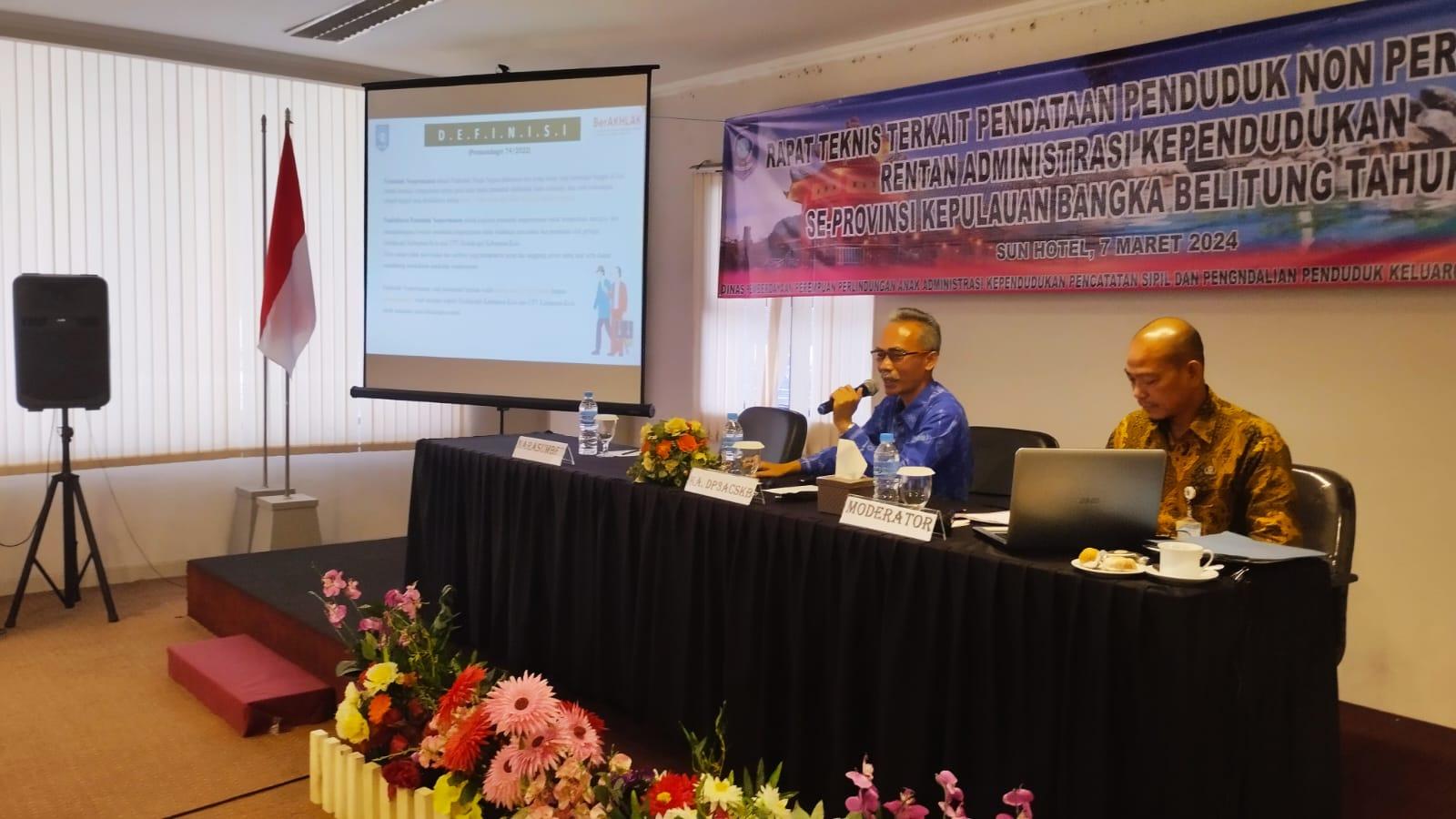 Asyraf Tekankan Pentingnya Pendataan Penduduk Nonpermanen, Ini Sebabnya