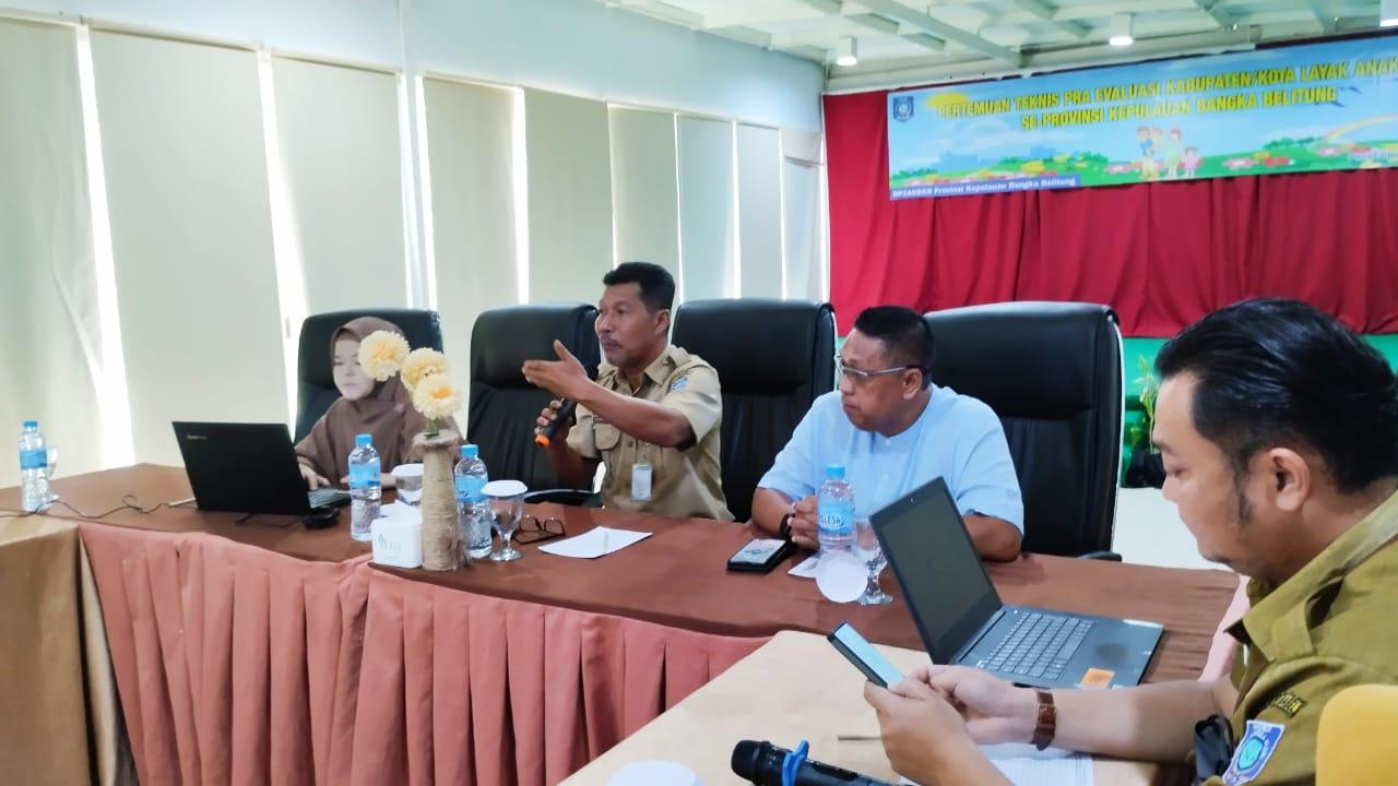 Kabupaten Beltim Ditargetkan Raih KLA Predikat Nindya, Indrawadi Sampaikan Strateginya 