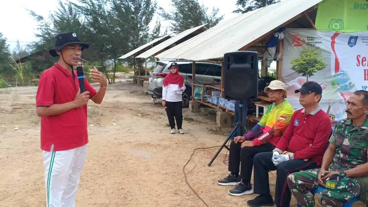 Semarak HUT ke-79 RI, DP3ACSKB Tanam 250 Bibit Pohon 