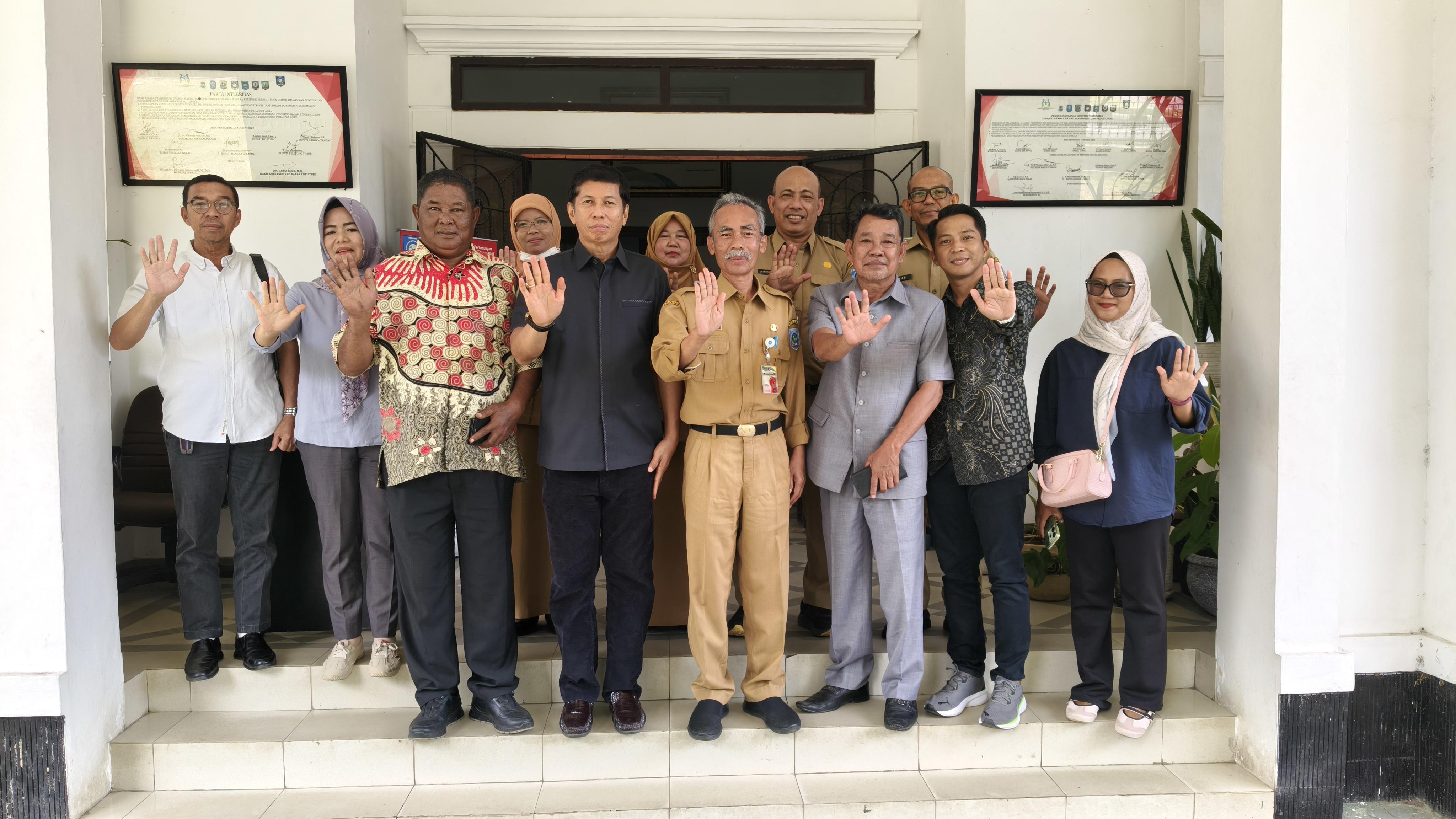 Ingin Tahu Program Dukcapil, Komisi I DPRD Bangka Barat Sambangi DP3ACSKB Babel