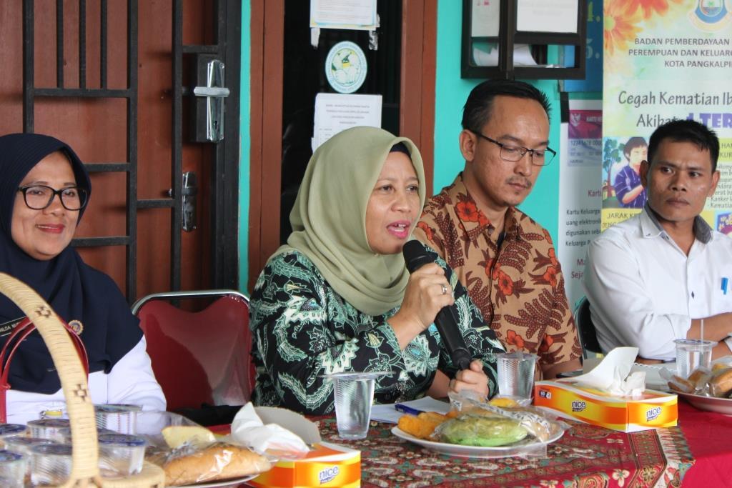 DP3ACSKB Dampingi Kunjungan KPPPA RI ke Desa Lontong Pancur