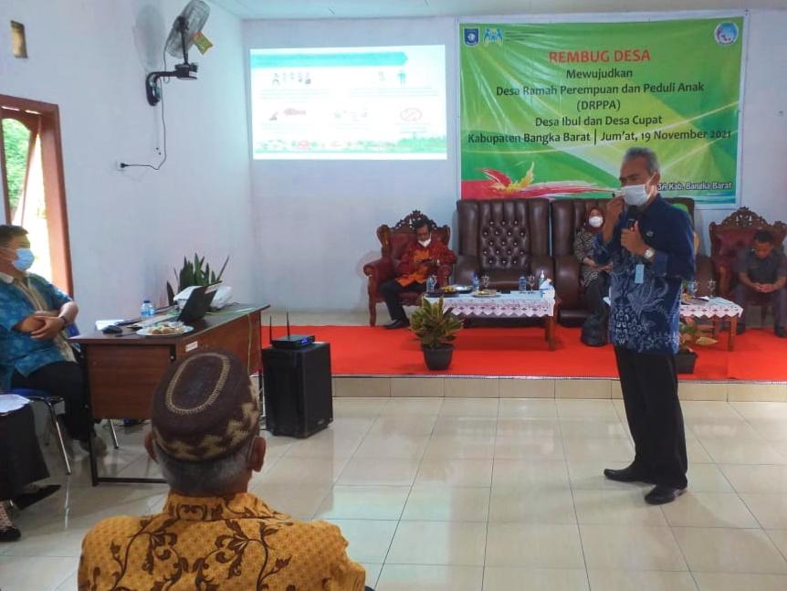 Rembuk Desa Ramah Perempuan dan Peduli Anak, Asyraf Berharap Ada Keterlibatan Semua Pihak