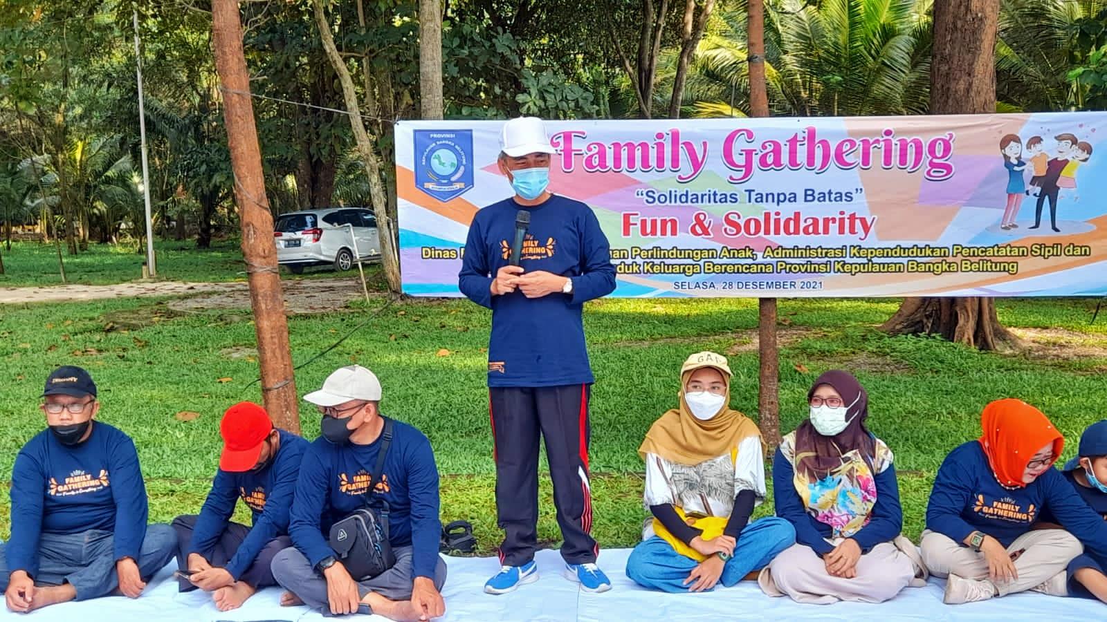 DP3ACSKB Gelar Family Gathering, Asyraf Kepala DP3ACSKB Berharap Semua Senang