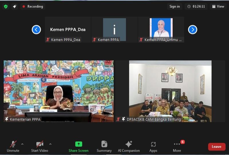 Kasus Kekerasan Terhadap Perempuan dan Anak di Bakam, KemenPPPA Turun Tangan