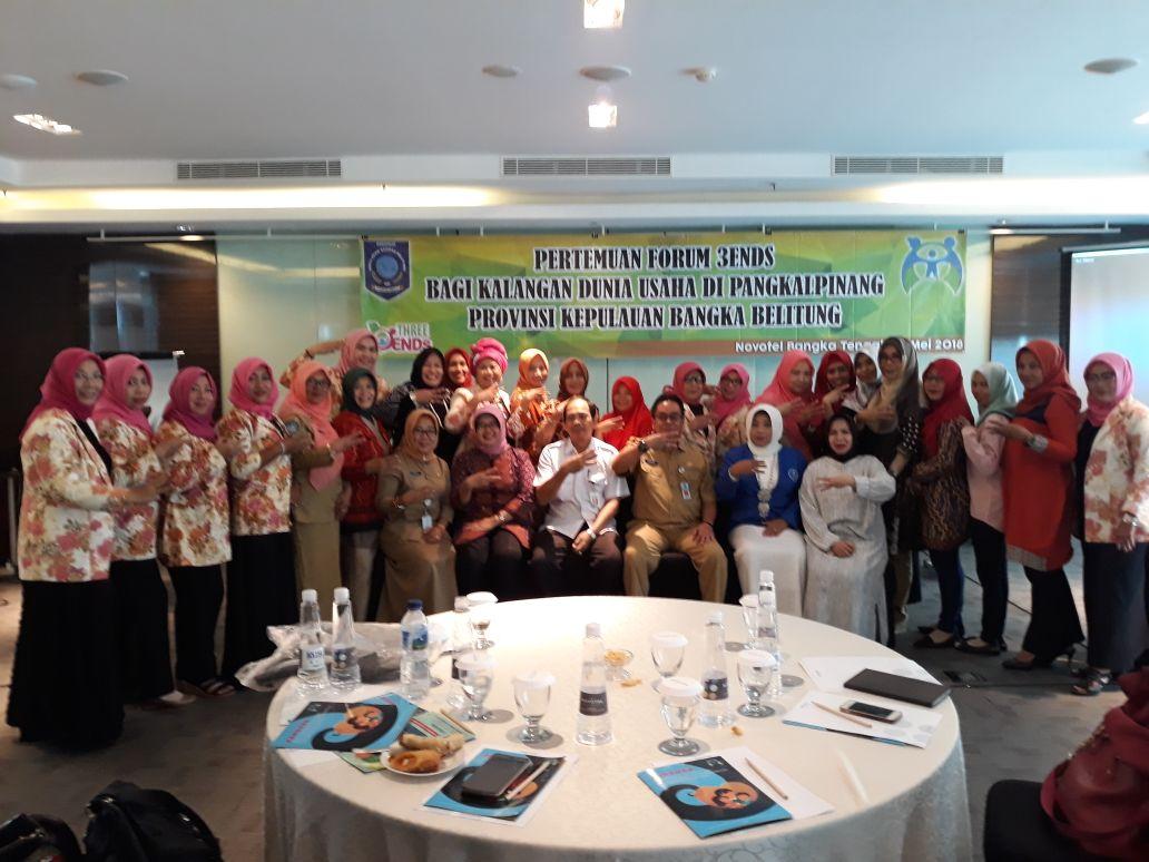 GAET DUNIA USAHA UNTUK KEMBANGKAN PROGRAM PEMBERDAYAAN PEREMPUAN DAN PERLINDUNGAN ANAK DI PROVINSI BANGKA BELITUNG