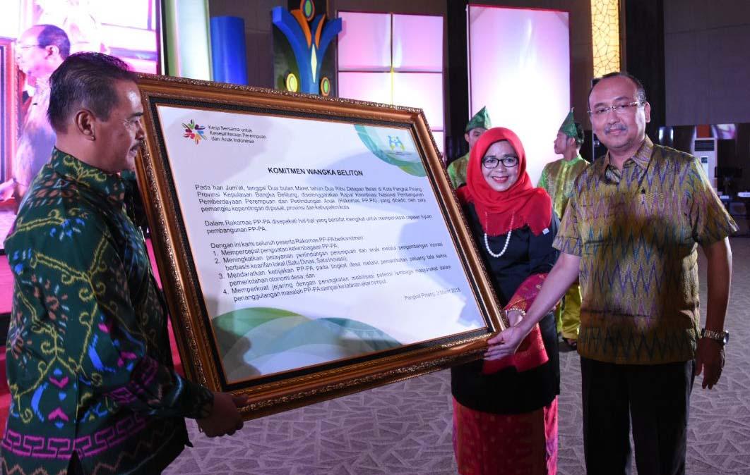 RAKORNAS PPPA 2018 HASILKAN "KOMITMEN WANGKA BELITON"