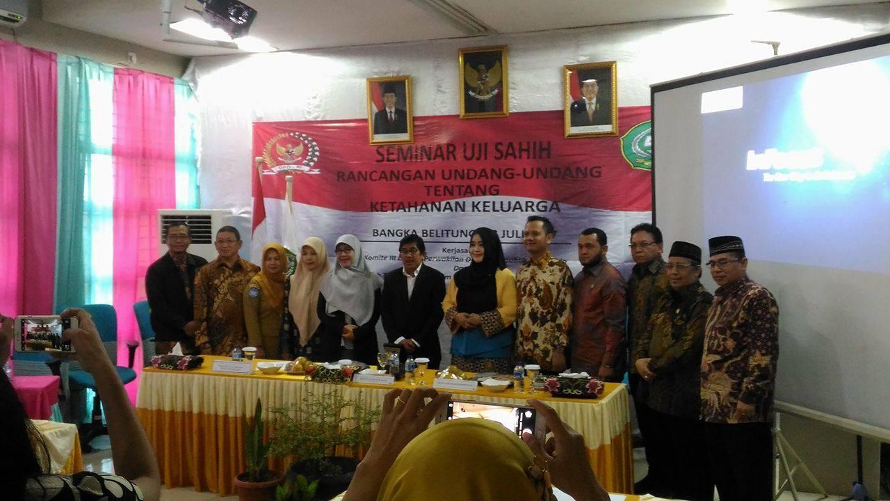 Uji Sahih RUU Ketahanan Keluarga