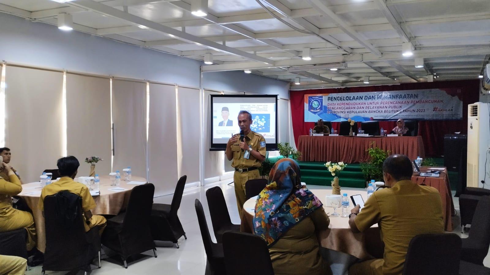 Pengelolaan dan Pemanfaatan Data Kependudukan, Asyraf: Data Mempermudah Pemetaan