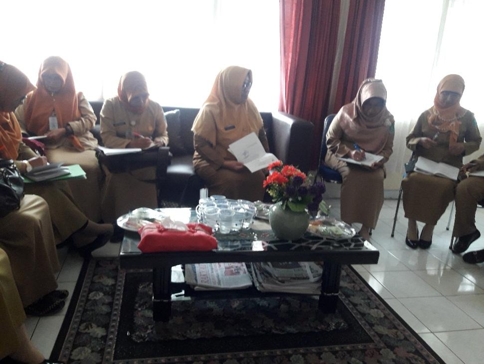 KADIS P3ACSKB LAKSANAKAN EVALUASI PROGRAM PPPA DI KABUPATEN BANGKA