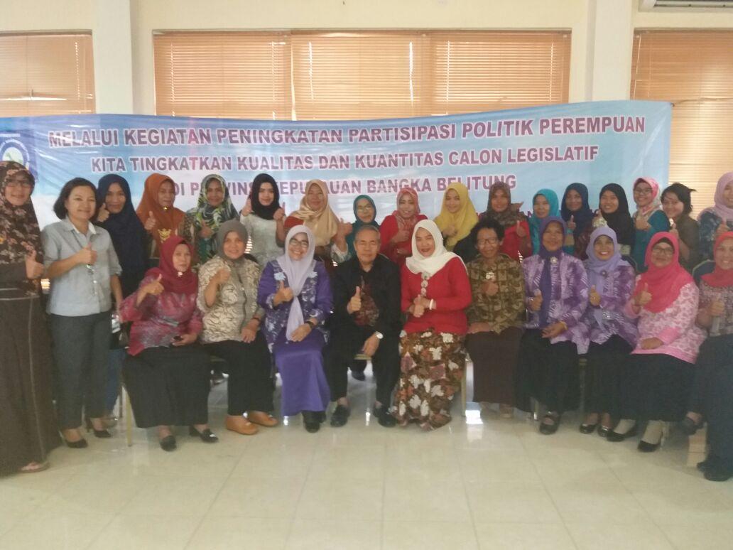 Dalam Rangka Tingkatkan Kualitas Dan Kuantitas Keterwakilan Perempuan, DP3acskb Laksanakan Peningkatan Partisipasi Politik Perempuan