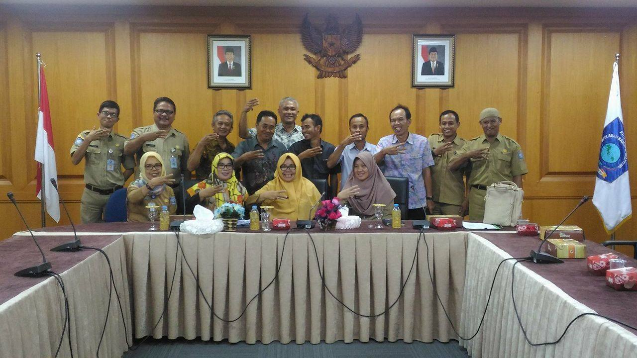 KUNJUNGAN KERJA DPRD BANGKA TENGAH KE DP3ACSKB PROVINSI KEP. BANGKA BELITUNG