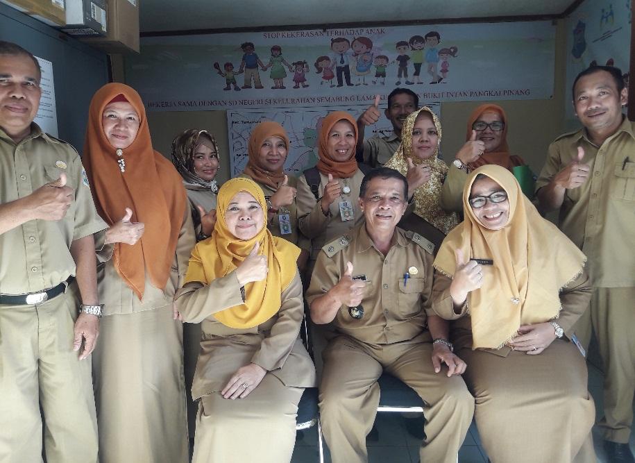 LURAH SEMABUNG LAMA  PANGKALPINANG JADIKAN WILAYAHYA MENJADI KELURAHAN PEDULI PEREMPUAN DAN ANAK