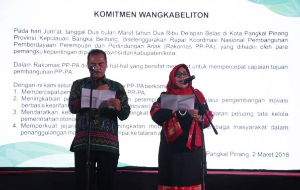 Pembacaan Komitmen Wangka Beliton